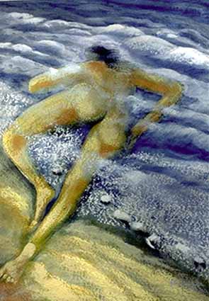 Heinz Sterzenbach - Frau im Wasser