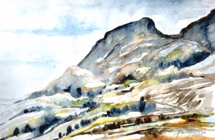 Heinz Sterzenbach - Berglandschaft