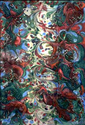 Heinz Sterzenbach - Verl�ufe rot-gr�n-blau