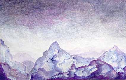 Heinz Sterzenbach - Alpenpanorama (Alpenleuchten)