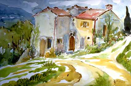 Heinz Sterzenbach - Casa Poggio, Umbrien