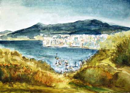 Heinz Sterzenbach - Bucht von Agios Nikolaos 1