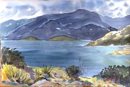 Heinz Sterzenbach - Bucht von Agios Nikolaos 3