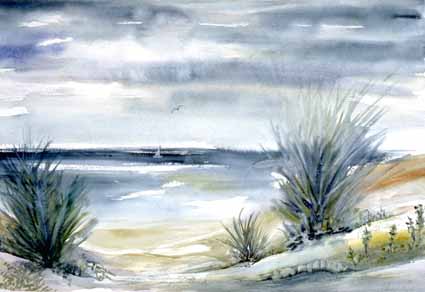 Heinz Sterzenbach - D�nenlandschaft 2, Virginia Beach