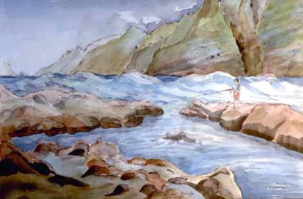 Heinz Sterzenbach - Steilk�ste Punta del Hidalgo