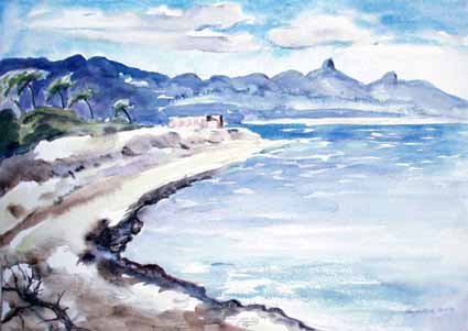 Heinz Sterzenbach - Salamis-Bucht, Famagusta