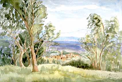 Heinz Sterzenbach - Riparbella 3, Toskana