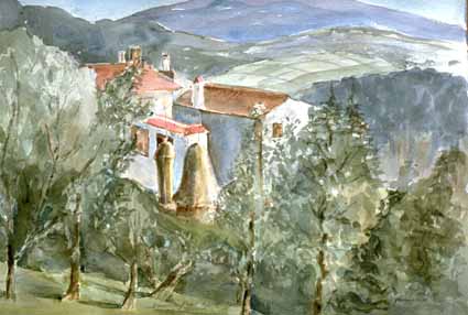 Heinz Sterzenbach - Bauernhof bei Riparbella