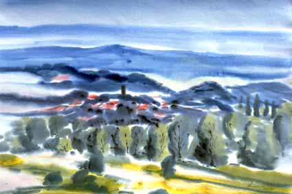 Heinz Sterzenbach - Riparbella 7, Toskana