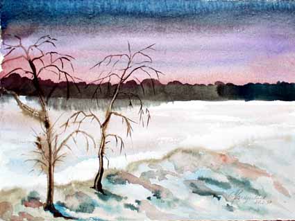 Heinz Sterzenbach - Winterlandschaft