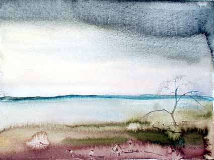 Heinz Sterzenbach - Seelandschaft 2