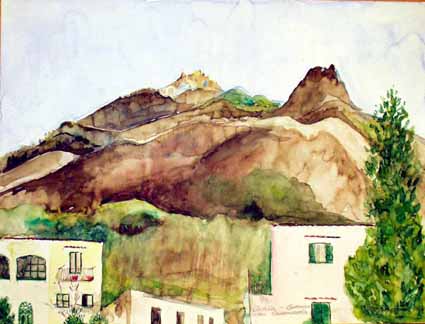 Heinz Sterzenbach - Epomeo, Blick von Casamiccola