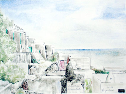 Heinz Sterzenbach - Stromboli, Sizilien