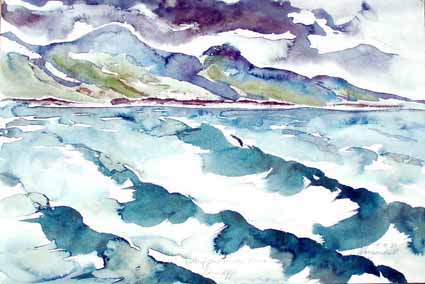 Heinz Sterzenbach - Aufgew�hltes Meer, Teneriffa