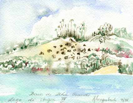 Heinz Sterzenbach - Baia de Ilha Grande 4, Lago di Angra