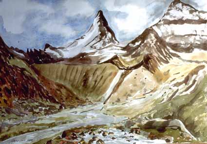Heinz Sterzenbach - Fletschhorn u. Lagginhorn 1