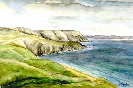 Heinz Sterzenbach - Presqu`ile de Crouzon, Plage de la Palue