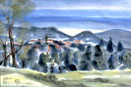 Heinz Sterzenbach - Riparbella 6, Toskana