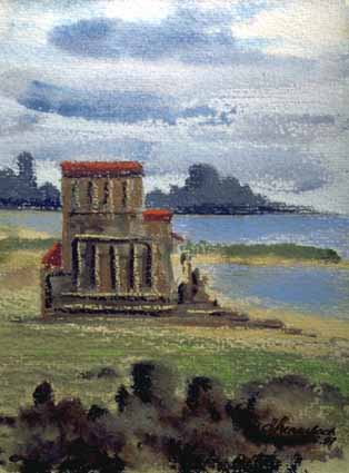 Heinz Sterzenbach - Kirche am Meer