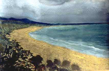Heinz Sterzenbach - Strand bei Belek 2