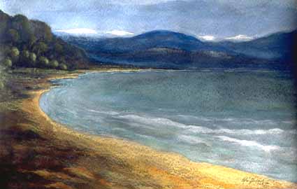 Heinz Sterzenbach - Strand bei Belek 3