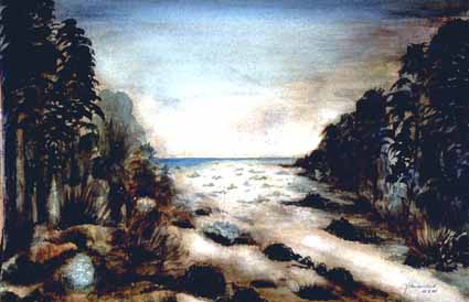 Heinz Sterzenbach - K�stenlandschaft 5