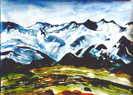 Heinz Sterzenbach - Alpenpanorama 3