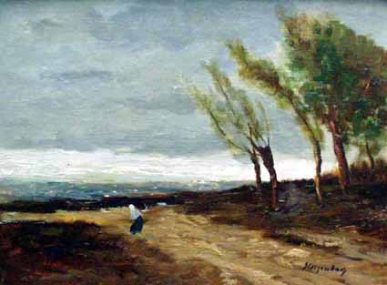 Heinz Sterzenbach - St�rmische Landschaft