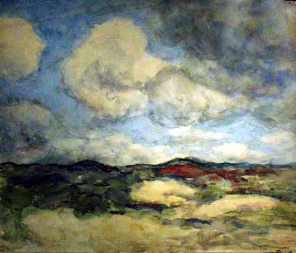 Heinz Sterzenbach - H�gelige Landschaft