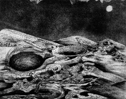 Heinz Sterzenbach - Kraterlandschaft