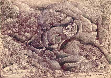 Heinz Sterzenbach - Unheimliche Landschaft