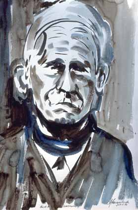 Heinz Sterzenbach - Portrait Gert H. Wollheim