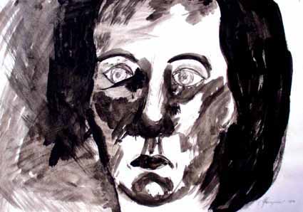 Heinz Sterzenbach - Portrait einer Frau