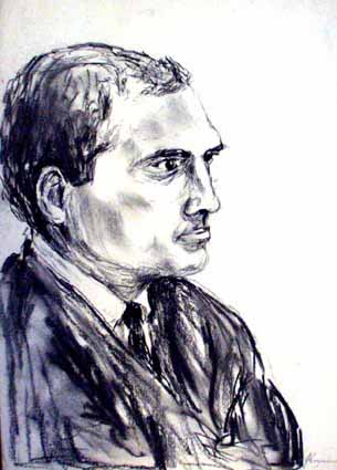Heinz Sterzenbach - Portrait eines amerikanischen Priesters (Albert)