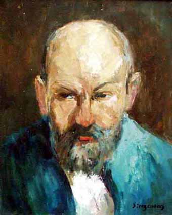 Heinz Sterzenbach - Mann mit blauer Jacke