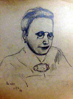 Heinz Sterzenbach - la m�re (Portrait der  Mutter)