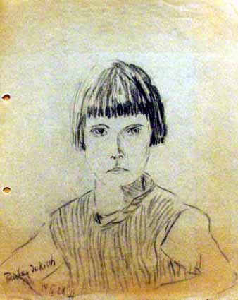 Heinz Sterzenbach - Portrait Paula Jakisch