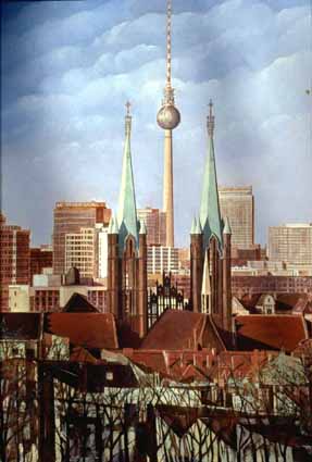 Heinz Sterzenbach - Berlin-Panorame Kreuzberg