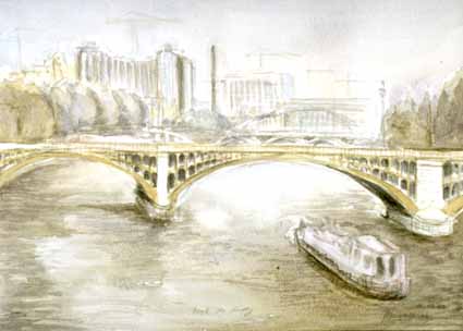 Heinz Sterzenbach - Pont de Sully, Paris