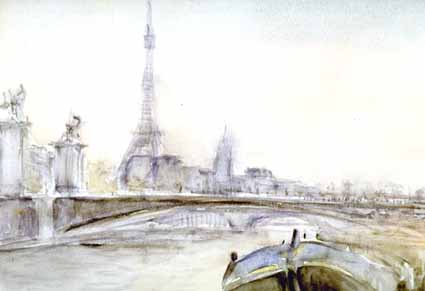Heinz Sterzenbach - Pont Alexandre III, Paris