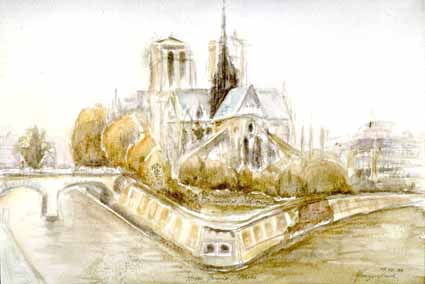 Heinz Sterzenbach - Notre Dame, Paris