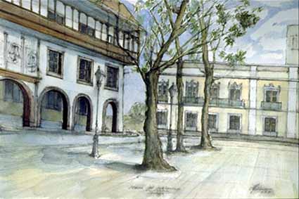 Heinz Sterzenbach - Plaza del Adelantado, La Laguna