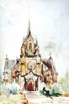 Heinz Sterzenbach - Kirche in Tampere