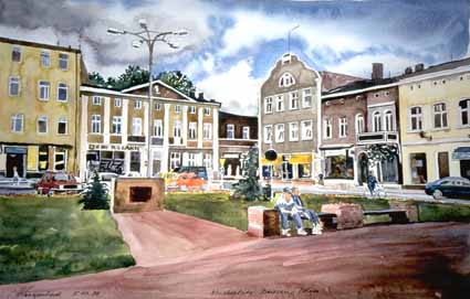 Heinz Sterzenbach - Marktplatz Briesen