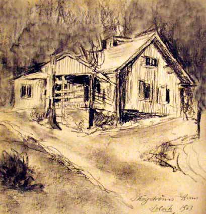 Heinz Sterzenbach - Skogstr�ms Haus, Solvik