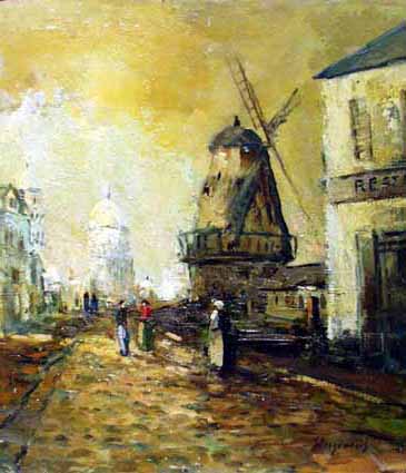 Heinz Sterzenbach - Mont Martre, Paris