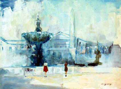 Heinz Sterzenbach - Place de la Concorde, Paris