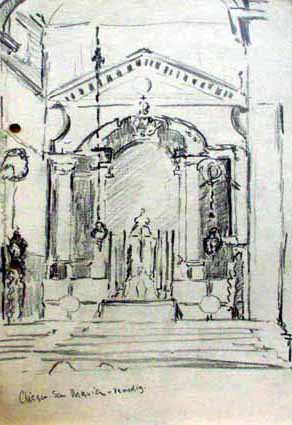 Heinz Sterzenbach - Chiesa San Maria, Venedig