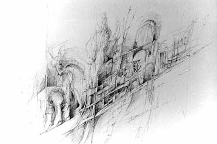 Heinz Sterzenbach - S�ulengang 2