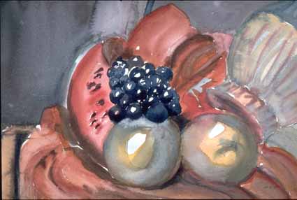 Heinz Sterzenbach - Melone mit Trauben 2